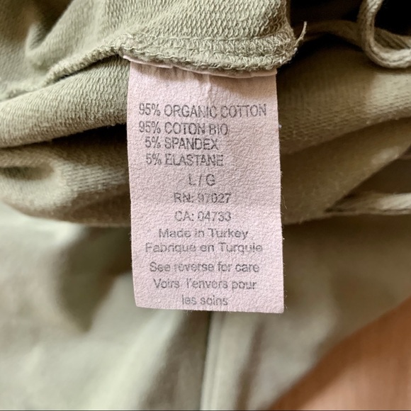 🌼3/$30 Organic Cotton Terry Capris - Picture 4 of 6